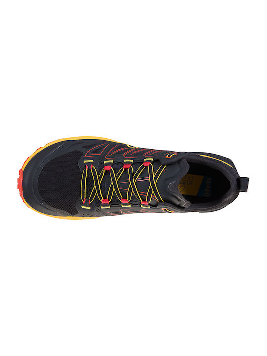 Jackal Ανδρικά Αθλητικά Παπούτσια Trail Running Μαύρα