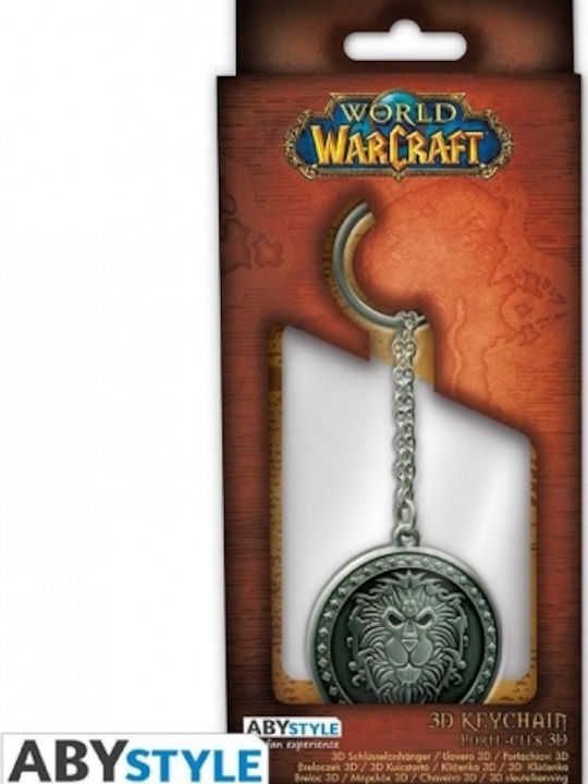 Abysse Μπρελόκ World Warcraft Alliance Μεταλλικό Γκρι