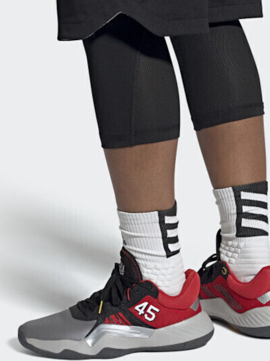 D.O.N. Issue #1 Low Basketball Shoes Legacy Green / Core Black / Red