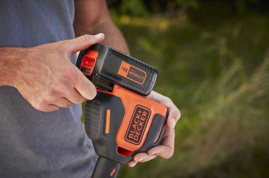 Black & Decker Tăietor de iarbă De umăr / de mână Pe baterii