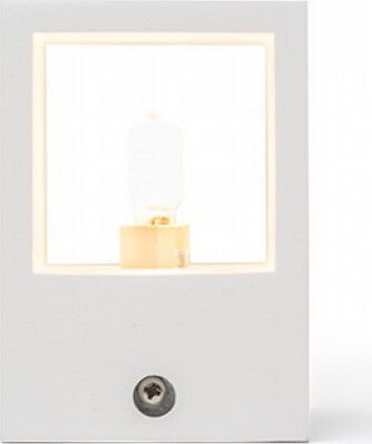 Rendl Light Studio Jack RC S Wall Единично Спот с Цокъл G9 в Бял Цвят