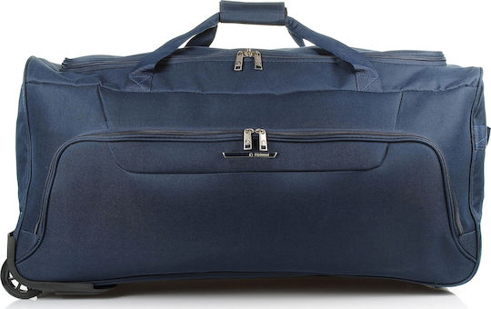 Diplomat Sack Voyage 89lt Blue with Wheels Fabric L73xW35xH35cm