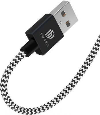 Dux Ducis Κ-ΟΝΕ 2m Braided USB 2.0 to micro USB Cable