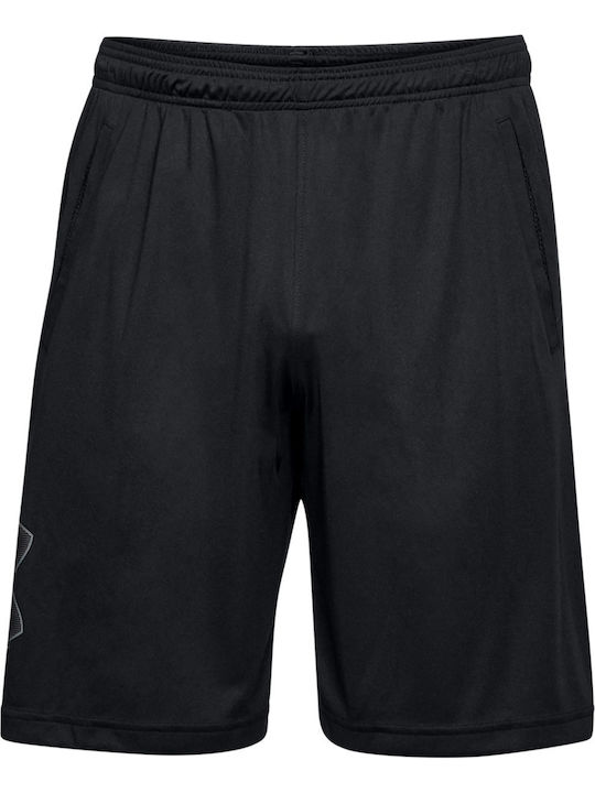 Tech Graphic Men's Athletic Shorts Black
