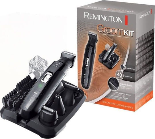 Remington Set Rechargeable Hair Clipper Black PG6130