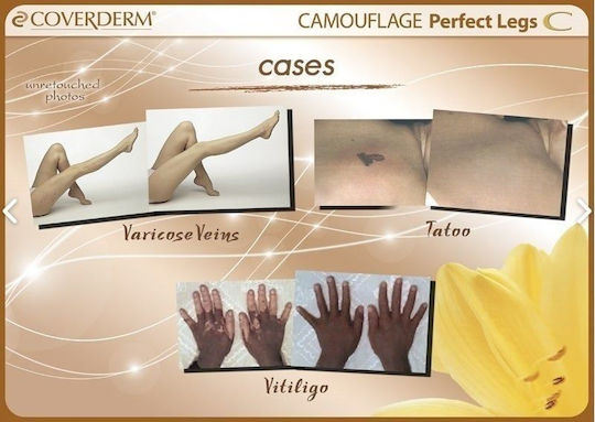 Coverderm Perfect Legs Waterproof SPF16 Liquid Foundation 05 50ml
