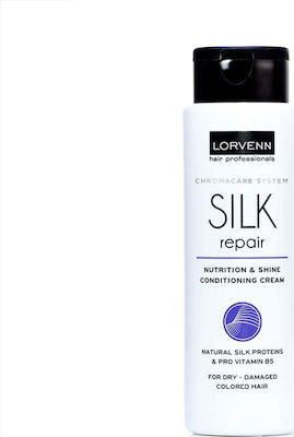 Lorvenn Silk Repair Nutrition & Shine Conditioner Αναδόμησης/θρέψης 300ml