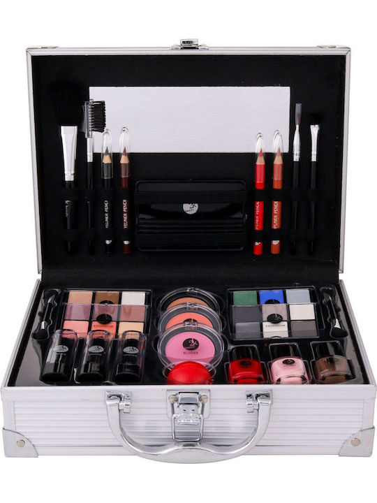 2K All About Beauty Train Case Complete Βαλιτσάκι Μακιγιάζ για Πρόσωπο & Χείλη 2K All About Beauty Train Case Complete Βαλιτσάκι Μακιγιάζ για Πρόσωπο & Χείλη