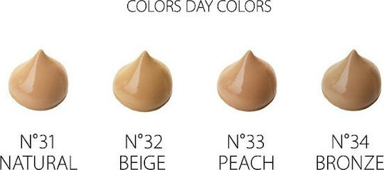 Revers Cosmetics Colors Day Flüssig 24h Mineral Make Up Foundation 34 Bronze 50ml