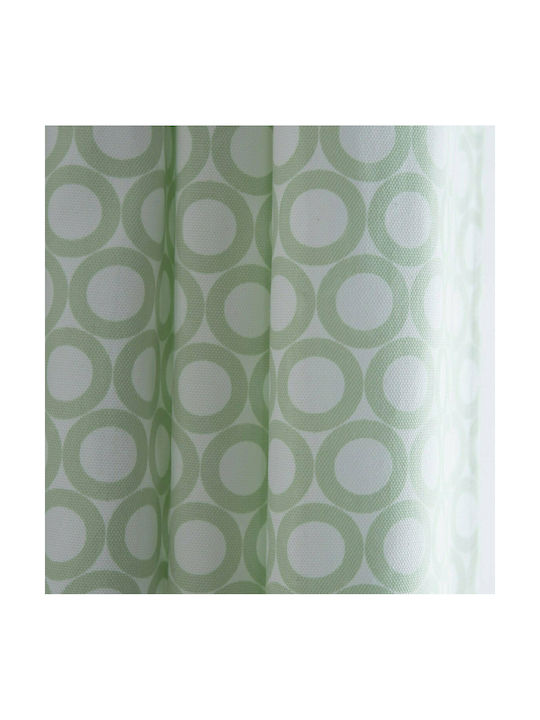 Mc Decor Curtain with Grommets Rock Jade 140x260cm