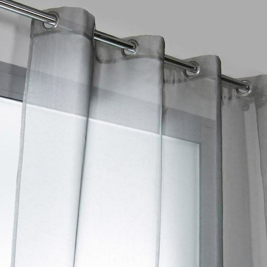 Mc Decor Check με Τρουκς Γκρι 140x250εκ.