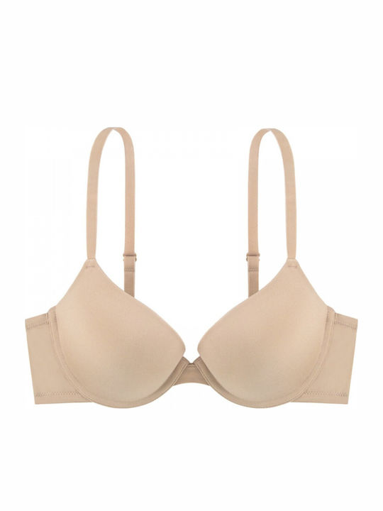 Michelle 2 Beige Σουτιέν Liegestütz mit Bügel
