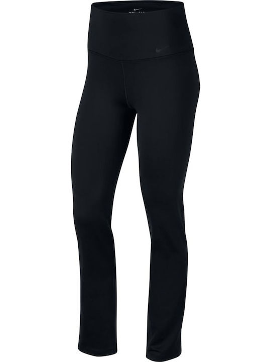Power Dri-Fit Hohe Taille Jogginghose Schwarz