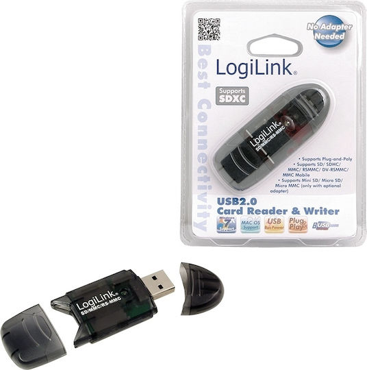 LogiLink Card Reader USB 2.0 για SD