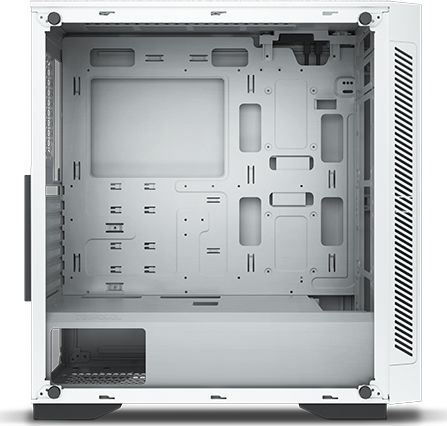 Deepcool Matrexx 55 V3 ADD-RGB 3F Gaming Midi-Turm Computergehäuse mit Seitenfenster Weiß