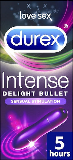 Durex Intense Vibe Mini Δονητής Bullet 9cm Purple