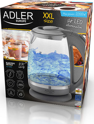 Adler Fierbător 2lt 2200W Gri
