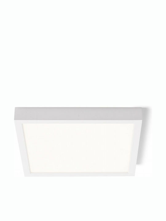Rendl Light Studio Structural Led Surface Mounted 40x40 Τετράγωνο Εξωτερικό LED Panel 40W με Θερμό Λευκό Φως 3000K 40x40εκ.