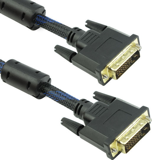 Cable DVI-D male - DVI-D male 1.5m (18184)