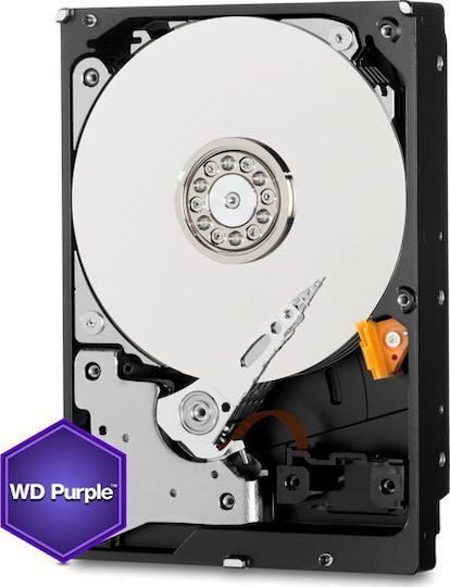 Western Digital Purple 1TB HDD Hard Drive 3.5" SATA III 5400rpm with 64MB Cache for Recorder WD10PURZ