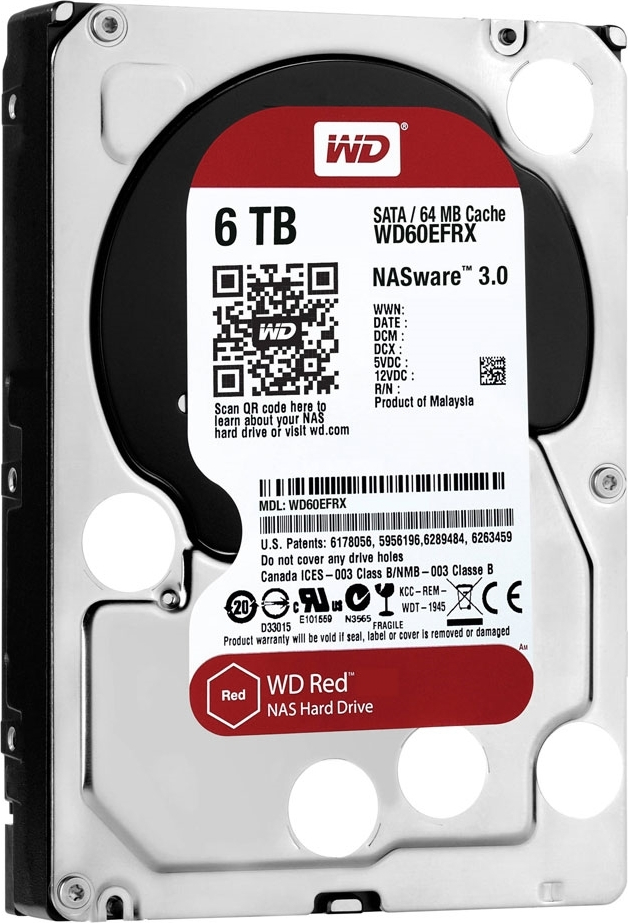 Western Digital Red 6TB HDD Hard Disk 3.5