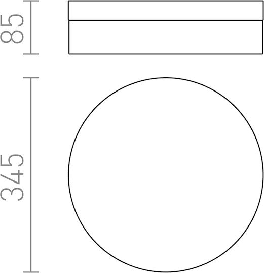 Rendl Light Studio Awe 33 IP44 Außen LED-Panel