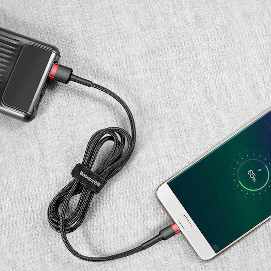 Baseus Cafule Geflochten USB 2.0 auf Micro-USB-Kabel Rot 2m (CAMKLF-C91) 1Stück