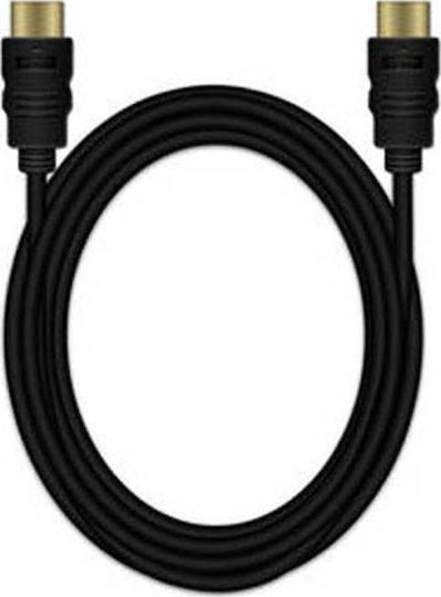 MediaRange HDMI-Kabel 1.4 Hochgeschwindigkeit 1080p 120Hz HDMI-Stecker - Mini-HDMI-Stecker 1,5m Schwarz