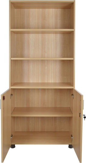 Bibliotecă Vance Stejar 80x40x190 cm