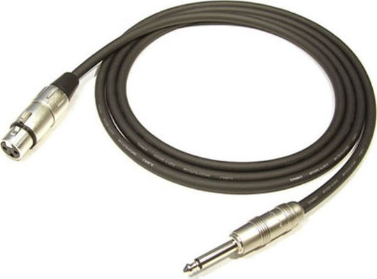 Granite MP-482PR-5M Cable XLR Male - 6.3mm Male Black 5m MP-482PR-5M