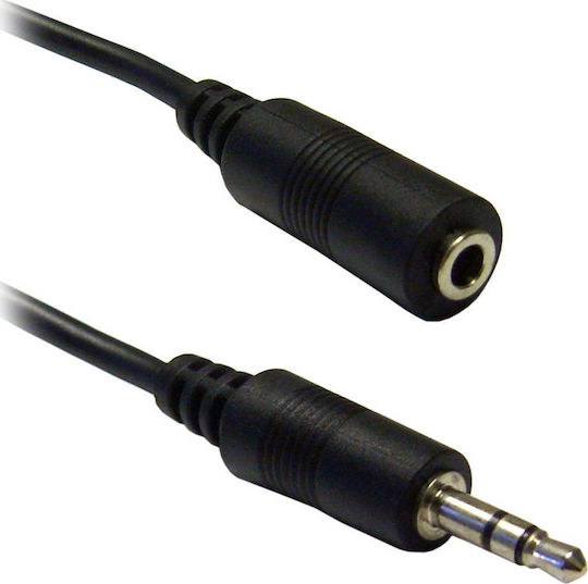3.5mm Jack Audio Cable 3.5mm Male - 3.5mm Female Black 10m