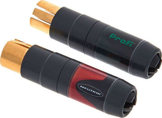 Neutrik Stecker RCA weiblich Gold (NF2C-B/2)