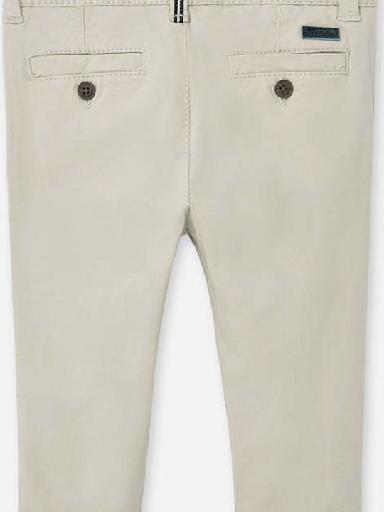 Mayoral Boys Fabric Trouser Beige