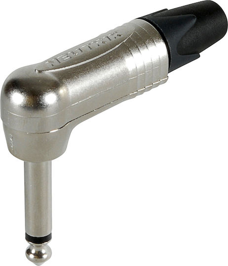 Neutrik Plug 6.3mm Jack mono male Silver (NP2RX)