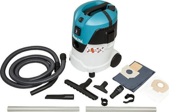 Makita Σκούπα Υγρών / Στερεών 1000W με Πλαστικό Κάδο 23lt