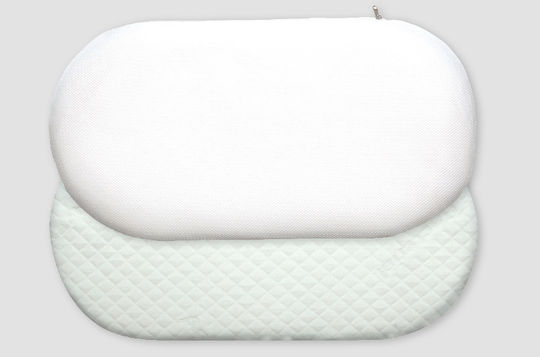 Greco Strom Mattress Moses Basket / Carry Cot Thales with Latex 40cmx80cmx2cm