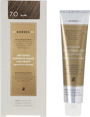 Korres Abyssinia Superior Gloss Colorant 7.0 Ξανθό 50ml