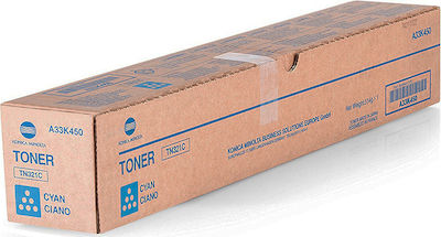 Konica Minolta TN-321C Toner Laserdrucker Cyan 25000 Seiten (A33K450)