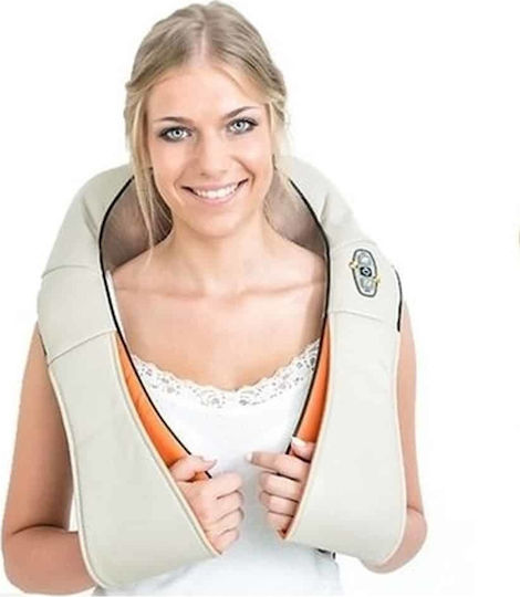 Factory Massage Device Shiatsu for the Neck with Infrared Heat Beige