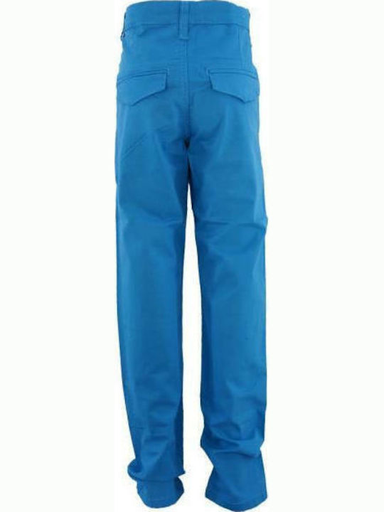 New College Kids Fabric Trousers Light Blue