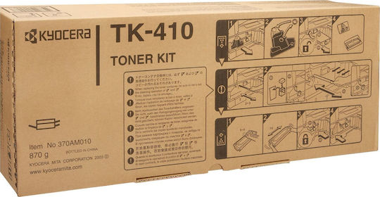 Kyocera TK-410 Original Toner Laser Printer Black 15000 Pages (370AM010)