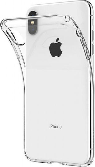 Hurtel Back Cover Σιλικόνης 0.5mm Διάφανο (iPhone X/Xs)