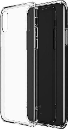 Hurtel Back Cover Σιλικόνης 0.5mm Διάφανο (iPhone X/Xs)