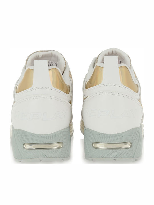Plugin Platinum Γυναικεία Sneakers Χρυσά