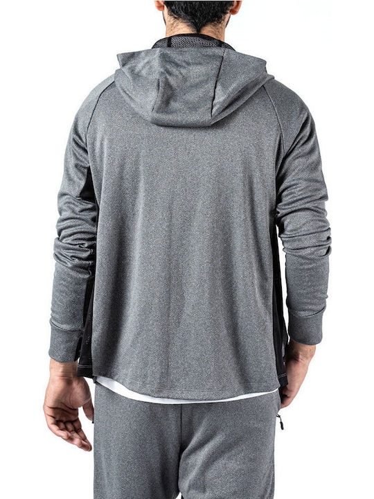 Hydro+ Sweatshirt mit Kapuze Grau