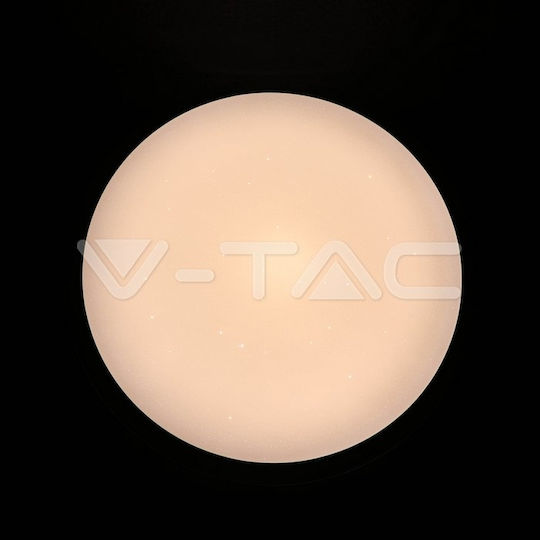 V-TAC Square Outdoor LED Panel 60W with Warm White Light 3000K 57.25x57.25cm
