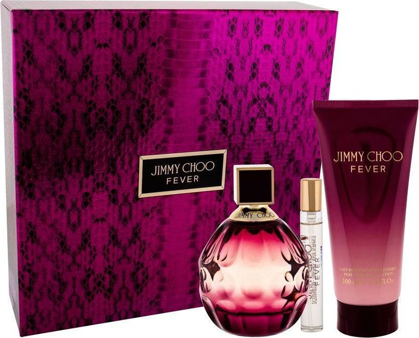 Jimmy Choo Set Eau de Parfum 100ml, Body Lotion 100ml & Eau de Parfum 7
