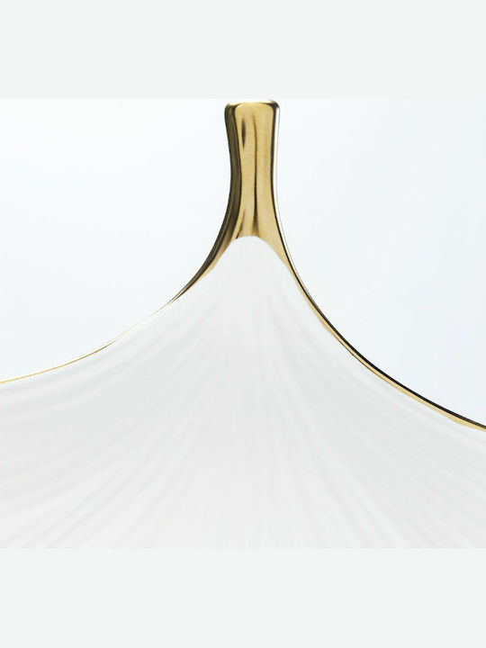 Kare Design Bol decorativ Porțelan Ginkgo Elegance