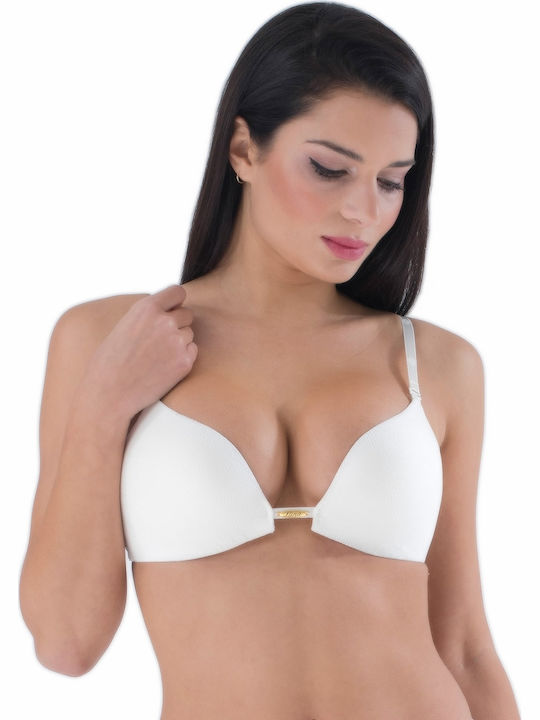 Luna Miracle Push Up Bra White