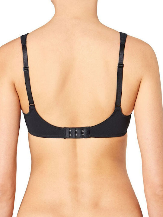 Bra without Padding Underwire Black